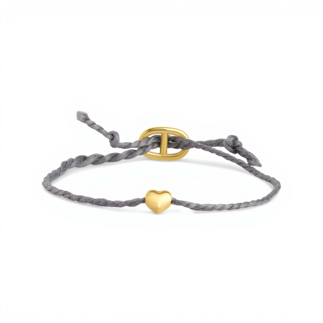 Alex - Rope Bracelet Stainless Steel