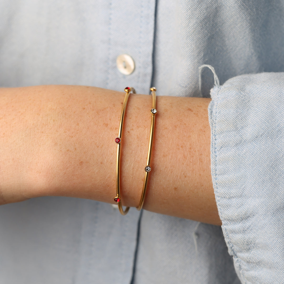 Ylva - Armband Bangle Roestvrij Staal