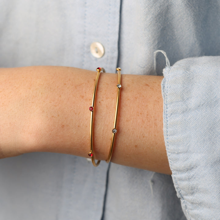 Ylva - Armband Bangle Roestvrij Staal