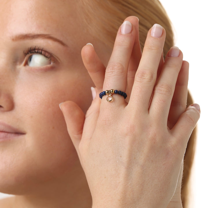 Hope - Stone Ring Stainless Steel