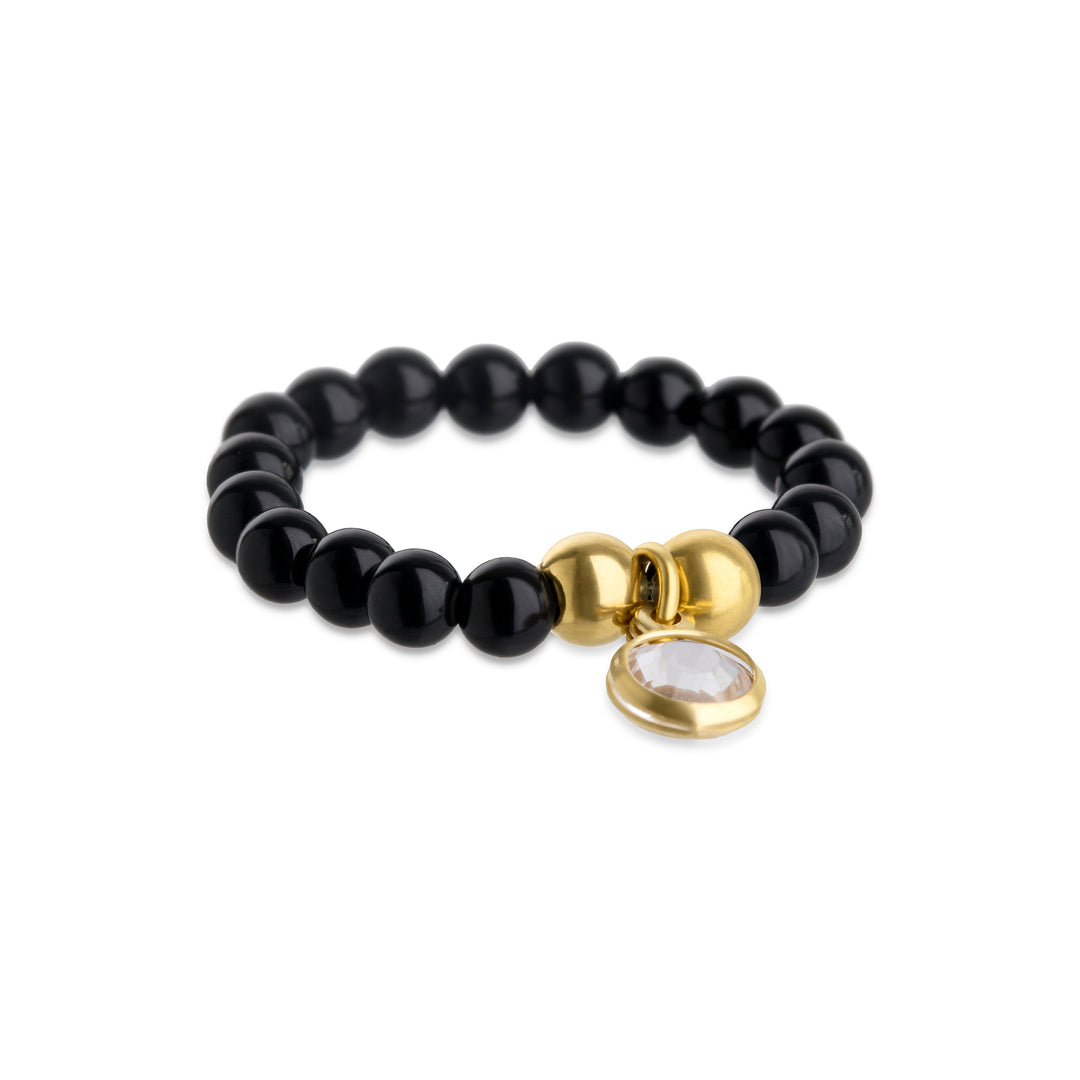 Hope - Stone Ring Stainless Steel