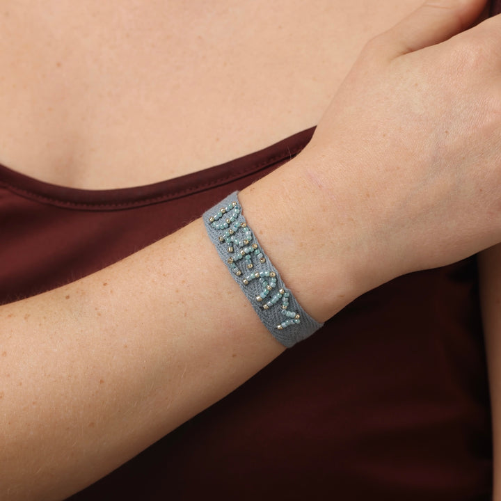 Elodie - Manifest Armband met Lint