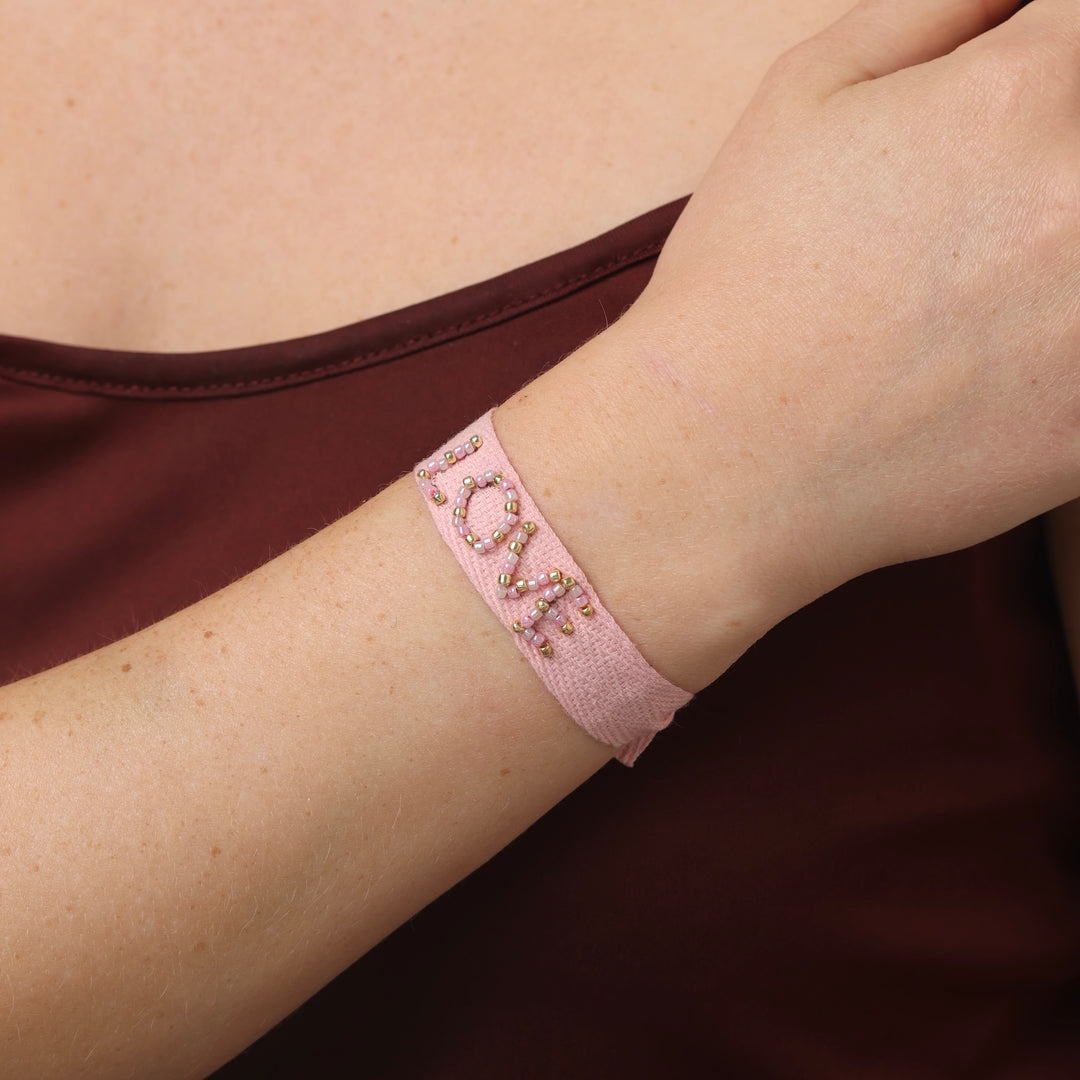 Elodie - Manifest Armband met Lint