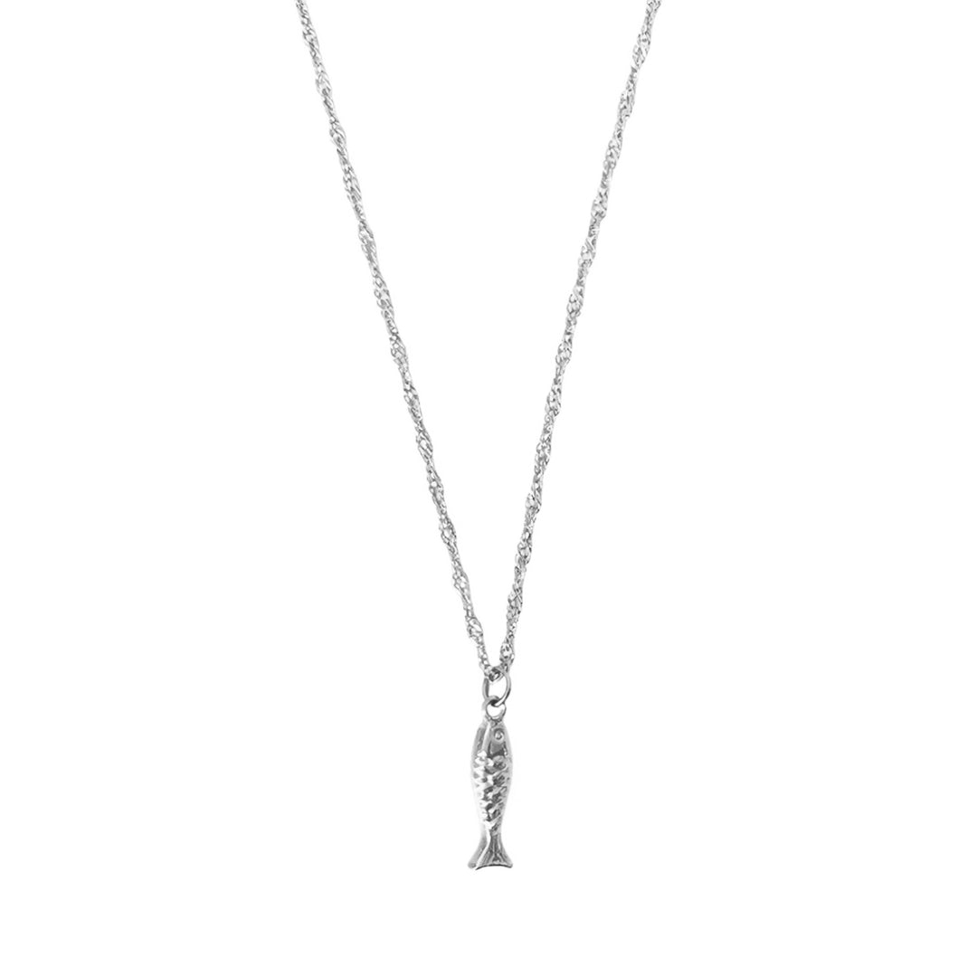 Erna - Fish Necklace Stainless Steel