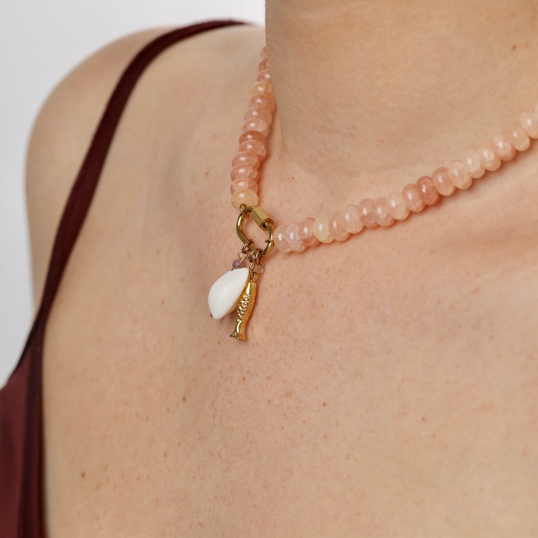 My - Ocean Kralenketting Roestvrij Staal