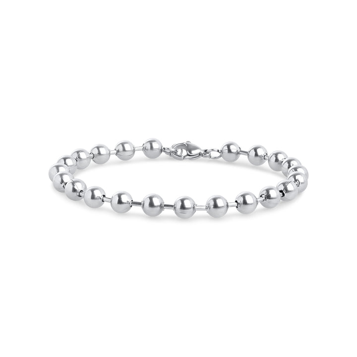 Billie - Metalen Kralen Armband Roestvrij Staal