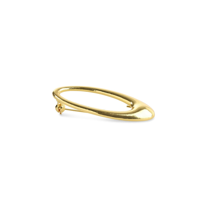 Illiona – strakke broche, goud | Timi of Sweden