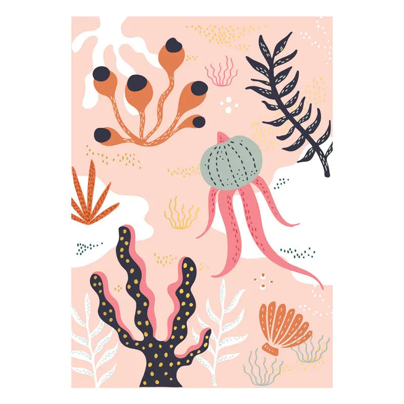Seaweed Greeting Card