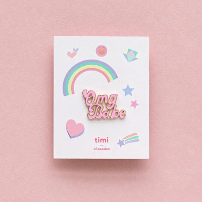 Enamel Pin OMG Babe