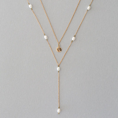 Lariat Ketting Parels