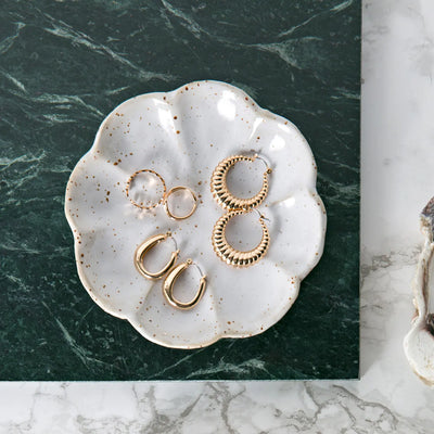 Chunky Ovale Hoop Earring