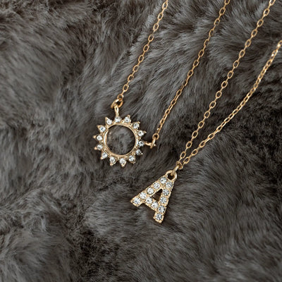 Kristallen Zon Ketting