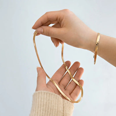 Ivy - Snake Chain ketting roestvrij staal