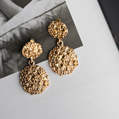 vintage statement oorbel