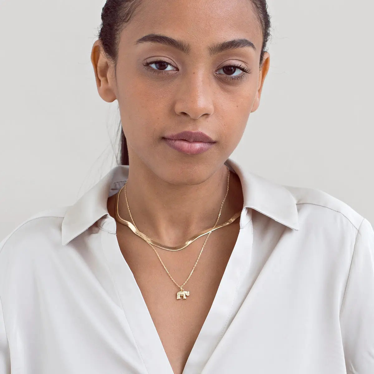 Set met slangenketting