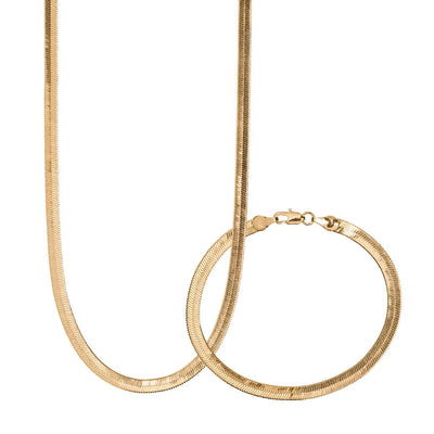 Set met slangenketting