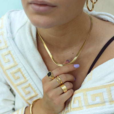 Ivy - Snake Chain ketting roestvrij staal
