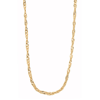 Twisted Chain Necklace Delicate | Stainless Steel