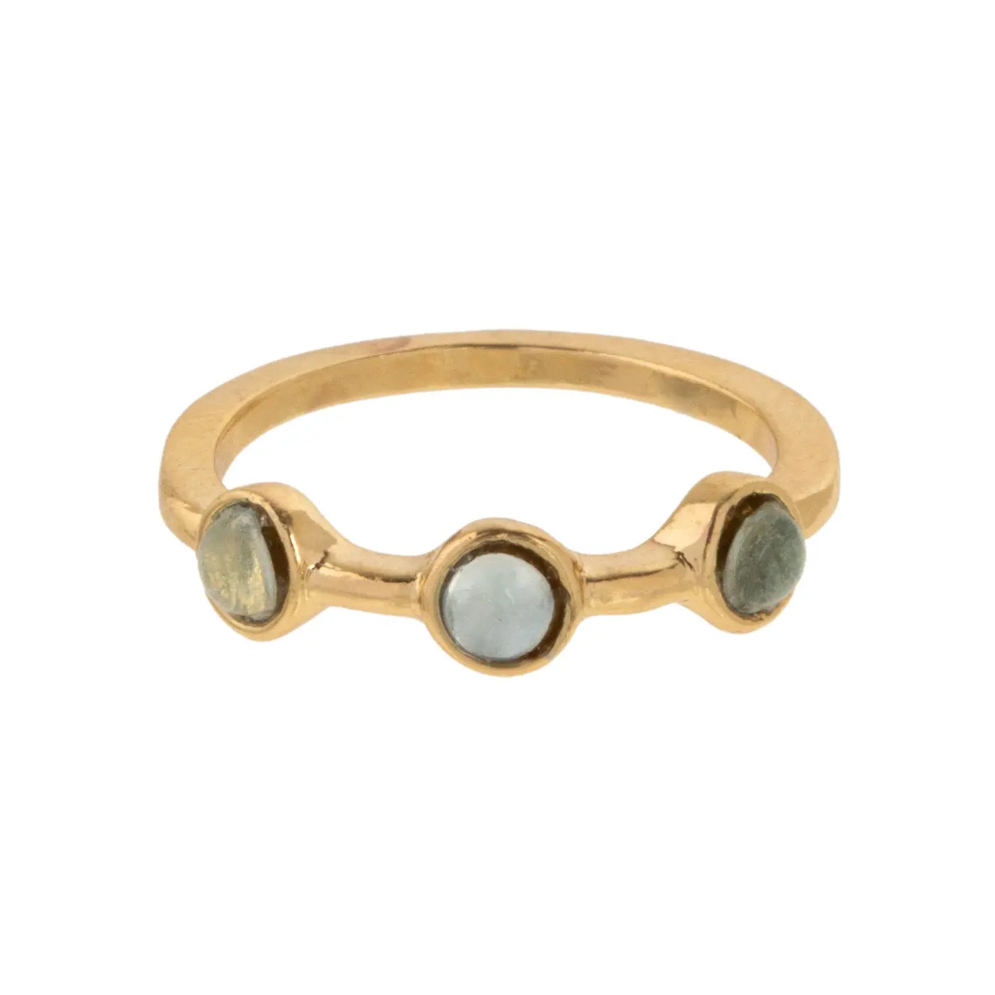 Edelstenen Ring Triple