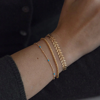 Alice - Minimalistische schakelarmband