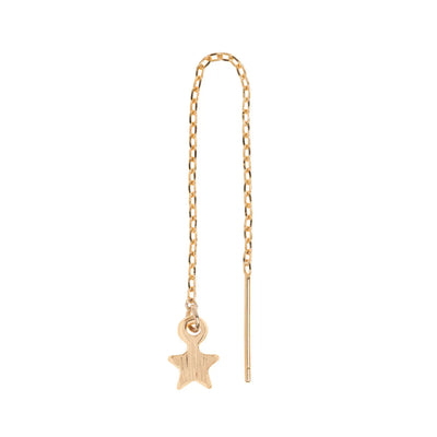 Luna - Oorbellen met kleine sterketting