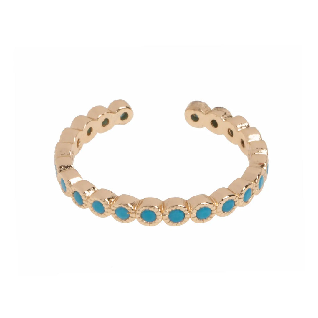 Riya - Oosterse Turquoise Ring