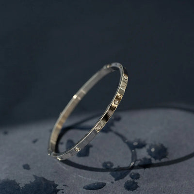 Fay - Kristallen armband van roestvrij staal