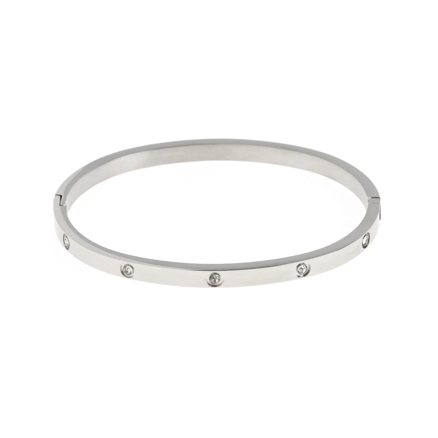 Fay - Kristallen armband van roestvrij staal
