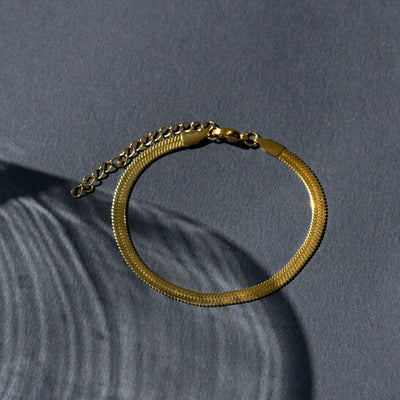 Ivy - Snake Chain armband roestvrij staal
