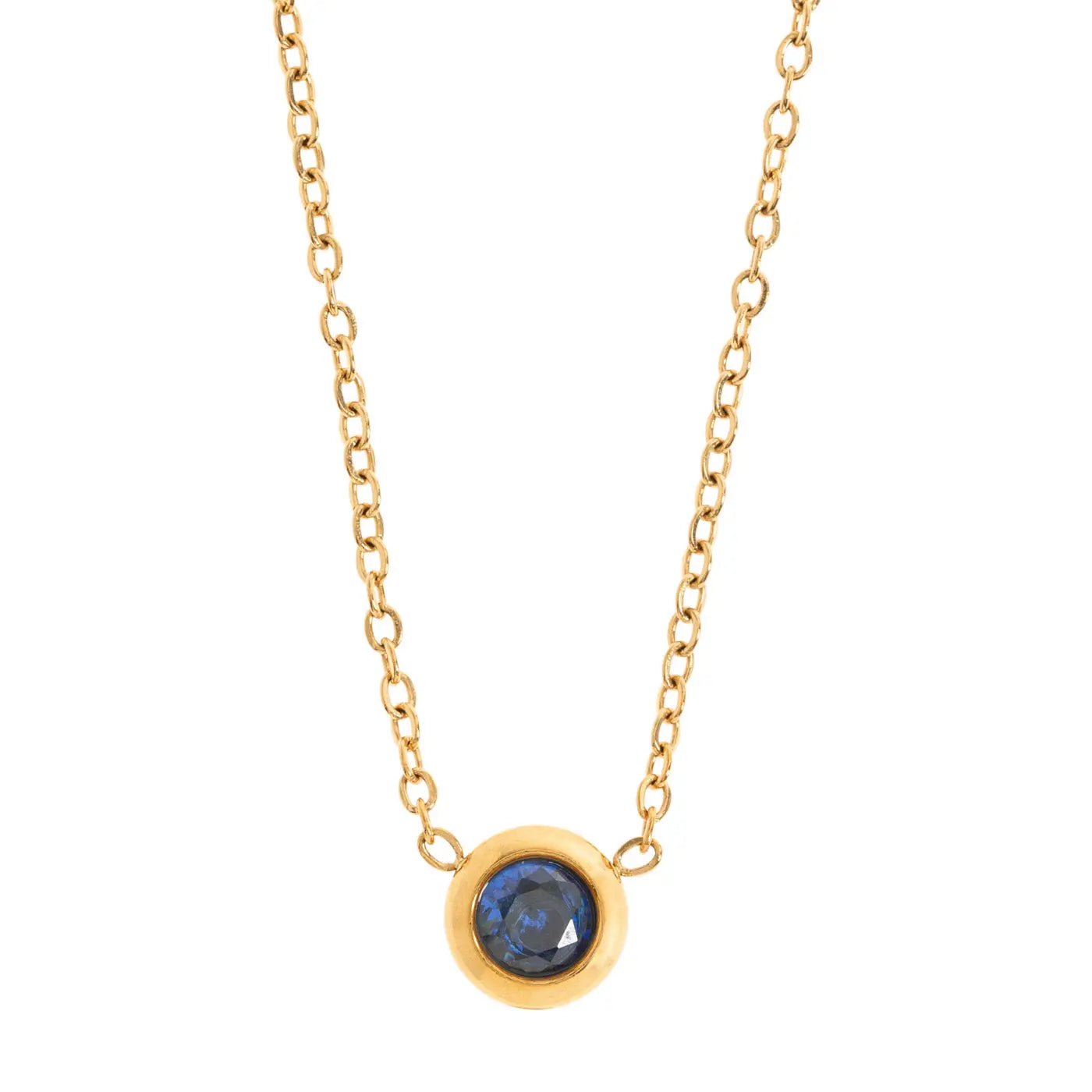 Chakra kristal ketting roestvrij staal