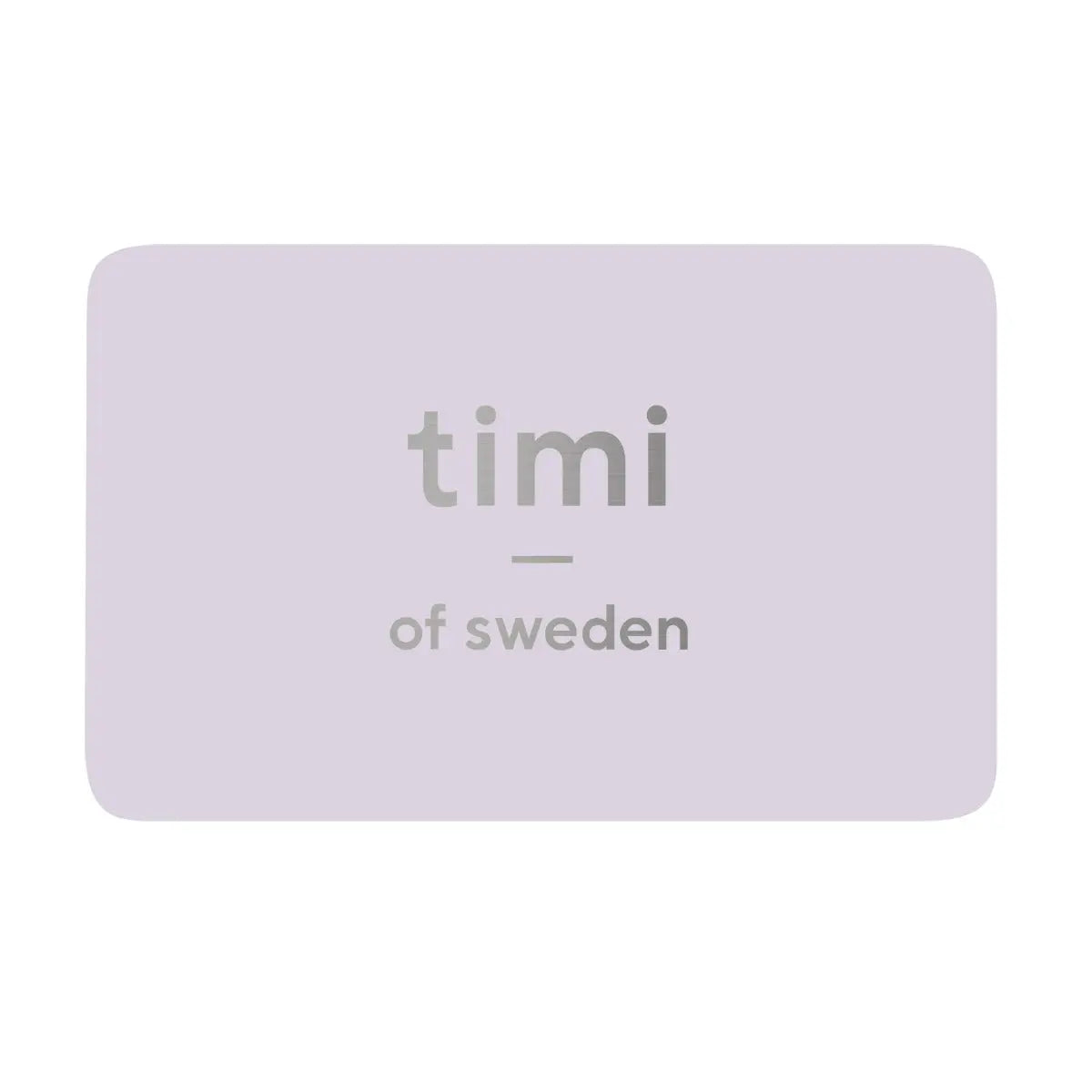 timi of Sweden Cadeaubon